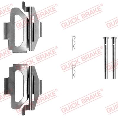 QUICK BRAKE Комплектующие, колодки дискового тормоза 109-1225